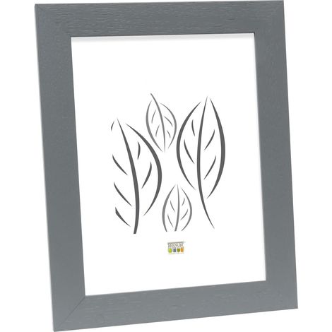 Cadre Photo Bois Gris Large 10 x 15 (1/5)