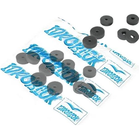IDROBLOCK Confezione 10Pz Guarnizione Nera 3/8" - 1/2"
