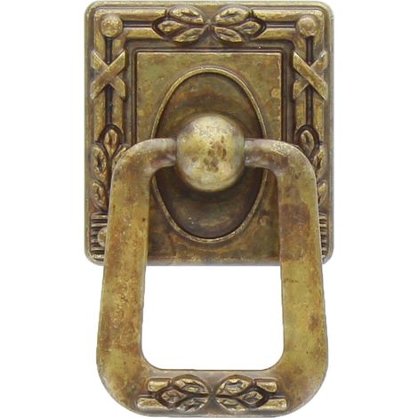 MANIGLIA ZAMA 12060 33X55 MM OTTONE ANTICATO- 25,0 pz