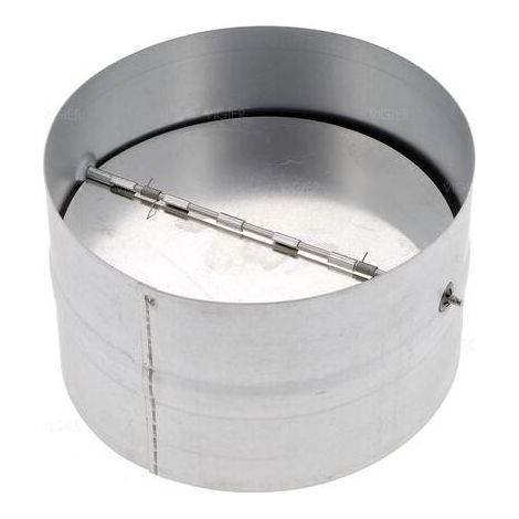 Clapet anti-retour universel 150mm en acier pour Hotte 150METAL Universel, avec caractéristiques : Acier, 150MM, 150M (1/4)