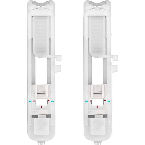 2 pièces pied presseur de Machine à coudre pour pièces de Machine à coudre Brother pied de boutonnière coulissant automatique