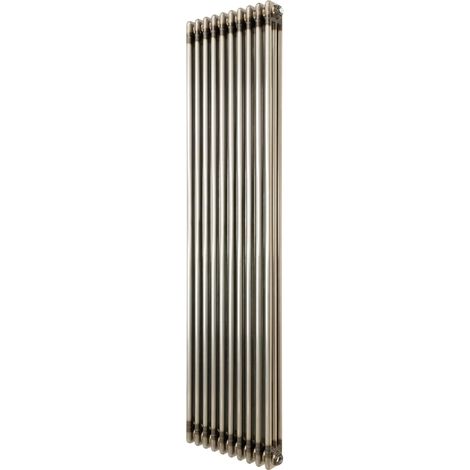 Traditional 3 Column Radiator - 1800 x 470mm - Raw Metal (1/5)