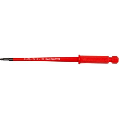 2 VARILLAS TORX® T10 AISLAMIENTO INTEGRADO, 100MM - BAHCO