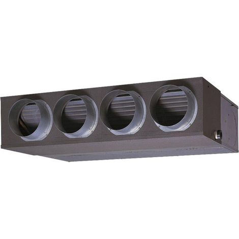 Unité intérieure gainable 6kW R32 réversible télécommande filaire compatible maxi et multisplit initiale et confort ATLANTIC