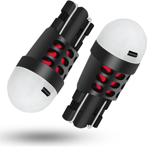 Feu de position LED 6500K, lot de 2 unités, réf. T10/W5W/194168, 12V, 1SMD, couleur blanche, pour voiture.-AquaForge (1/5)