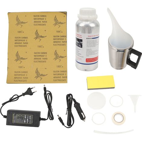 Kit de réparation et de polissage pour phares de voiture 100V à 240V - Kit de restauration de phares de voiture efficace et fiable - Universel (1/5)