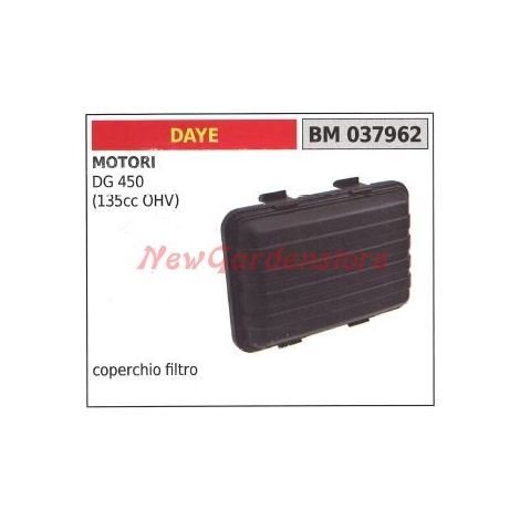 Obere Luftfilterabdeckung DAYE für DG 450 Motoren 037962