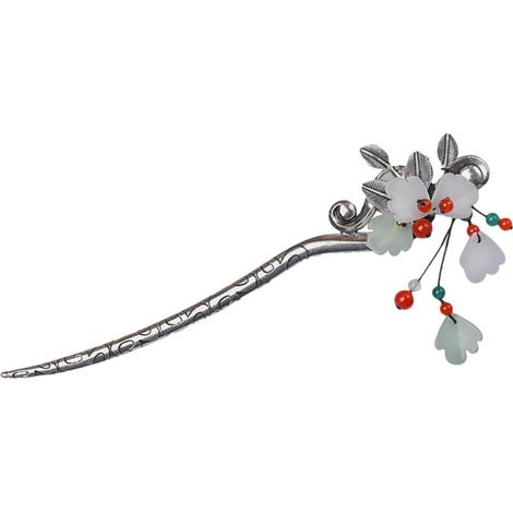 Vintage Leaf Flower Retro Alloy Hairpin (1/5)