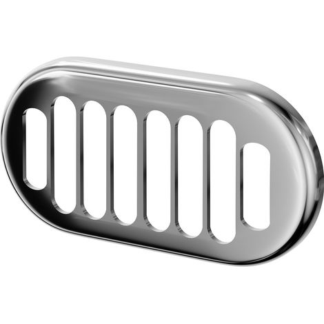 Colore Polished Chrome Overflow Insert for Grosvenor Basins (1/5)