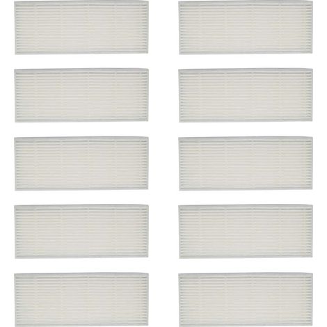 Lot de 10 filtres Hepa de rechange pour Cecotec Conga 1390 1290 robot aspirateur (1/5)