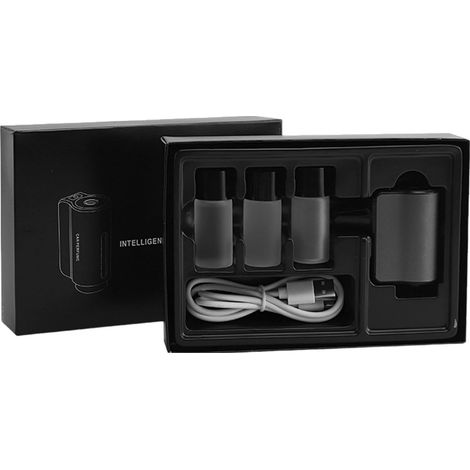 Désodorisant électrique pour grille d'aération de voiture, diffuseur d'huile intelligent Trois modes de parfum d'intérieur automobile pour voiture de course, monospace, camion (1/5)