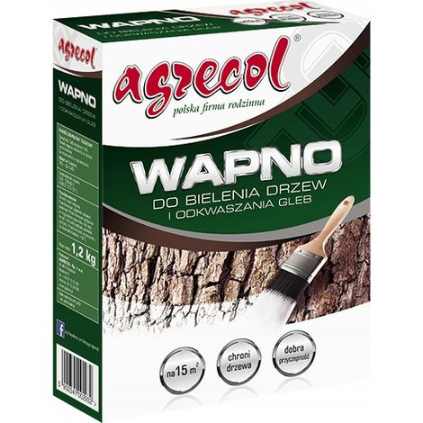 Kalk zum Weißeln von Bäumen und zur Entsäuerung von Böden 1,2 kg