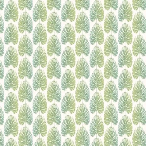 Galerie Evergreen Green Monstera Leaves Wallpaper Botanical Symmetrical Fresh (1/4)