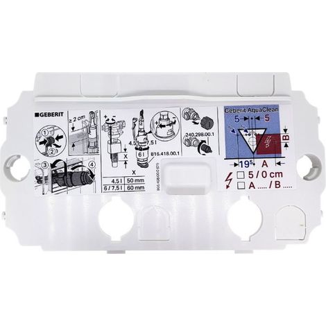 Geberit Placca di protezione Tipo70 Omega20  243.089.00.1