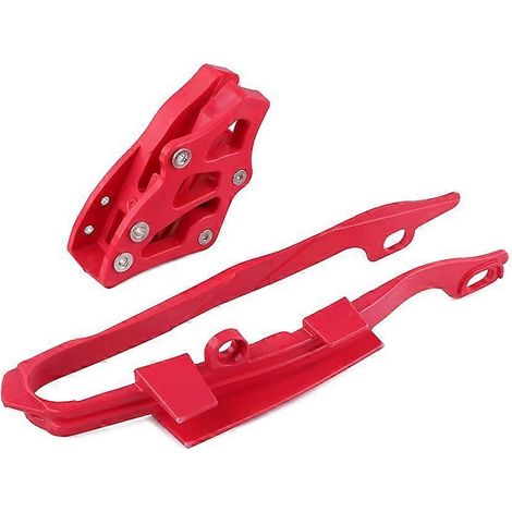 Guide-chaîne de moto + protecteur de chaîne pour CR125R CR250R CRF250R CRF450R CRF25 (1/5)