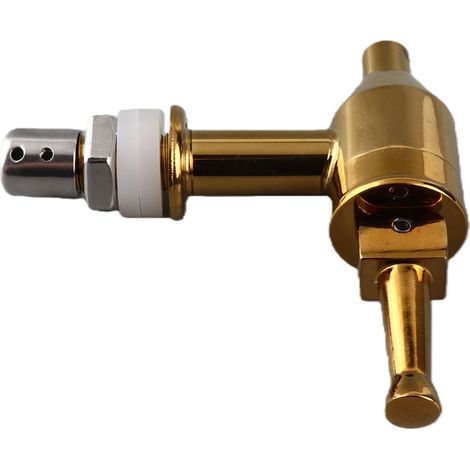 Robinet en cuivre distributeur boisson vin bière tonneau robinet rafficher doré (1,2 cm) (1/5)