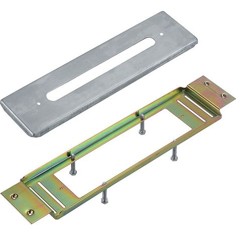 KLUDI Montageplatte Rohbau-Set für Vierloch-Armaturen, 7614846-00 (1/4)