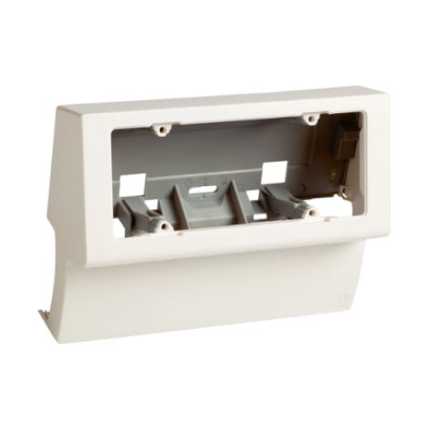 Scatola porta apparecchi universale 6 moduli linea tcn bianco scni 6 w bocchiotti b03590 (1/2)