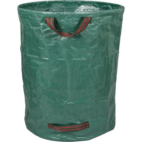 270L grüner, faltbarer Gartensack mit Bradas-Tragegriffen (1/2)