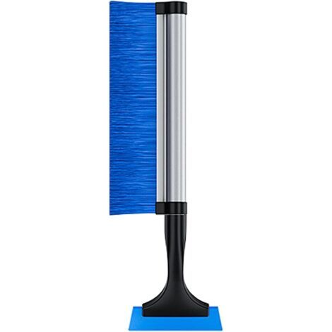 Brosse à neige télescopique et grattoir à glace, pelle à neige amovible, brosse à neige avec raclette réglable pour SUV (1/5)