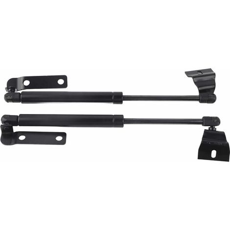 Jeffergarden Support de levage à gaz pour capot avant, 2 pièces, entretoise de remplacement en acier au carbone pour Hilux Vigo SR5 20052014-DOU