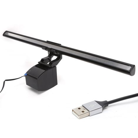 Lampe de Table LED avec USB, Lumière Réglable pour Lecture, Protection des Yeux (1/5)