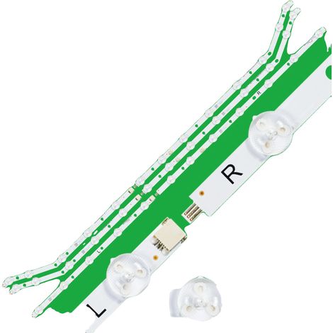 LED-Hintergrundbeleuchtungsstreifen, 40 cm Länge, 3V Spannung, kompatibel mit mehreren TV-Modellen, CE-zertifiziert, verschiedene Modellnummern (1/5)