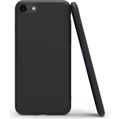 12Pz cover custodia nera opaca compatibile 7g/8g smartphone flessibile morbida (1/4)