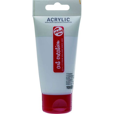 Acrilico 75 ml bianco titanio