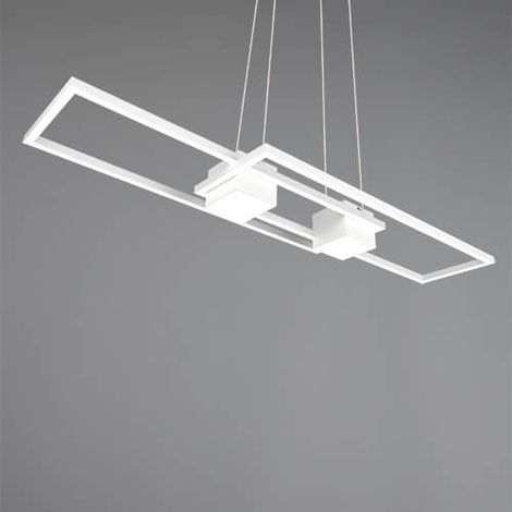 Lampe suspendue LED pour bureau Albany blanc - 347710431 (1/3)