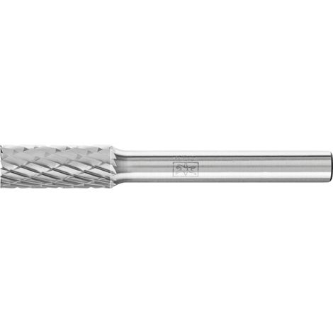 PFERD TOOLS Hartmetall Frässtift Zylinder ZYAS stirnverzahnt Ø 08x20mm Schaft-Ø 6mm Z3P universal mittel kreuzverzahnt (1/5)