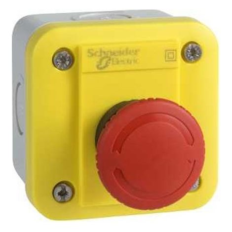 CAJA 1 PULS PARO EMERGENCIA NC+NA SCHNEIDER ELECTRIC XALEK1702