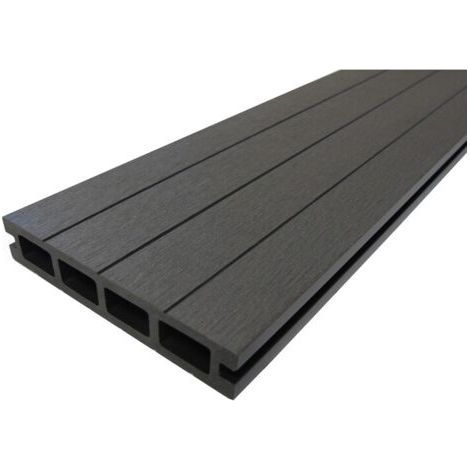 Lame de terrasse, Dalles en bois, 30 x 30 cm, (set de 1) (1/5)