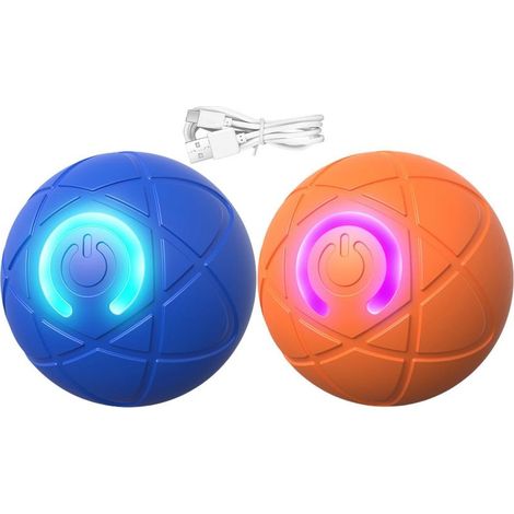 Balle Magique Smart Ball Interactive Pour Chien - Jouet Lumineux Automatique Vibrant Qui Bouge Pour Chats et Chiens (1/5)