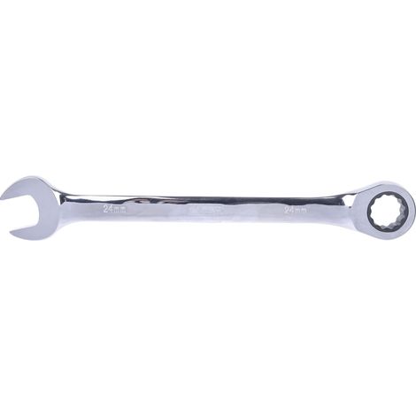 Clé mixte à cliquet 24 mm RS PRO en Acier chrome vanadium ( Prix pour 1 )