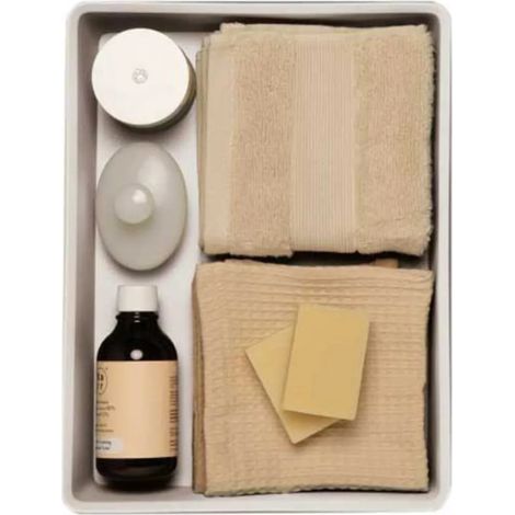 Accessorio bagno Tatay bohol a5 plastica riciclata 18x27 cm (1/3)