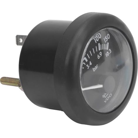 Jauge de pression d'huile 52mm 0-150psi DC12V pour groupe électrogène diesel, indicateur à aiguille, pièce de rechange moteur, manomètre de lubrification, compatible moteur industriel. (1/5)
