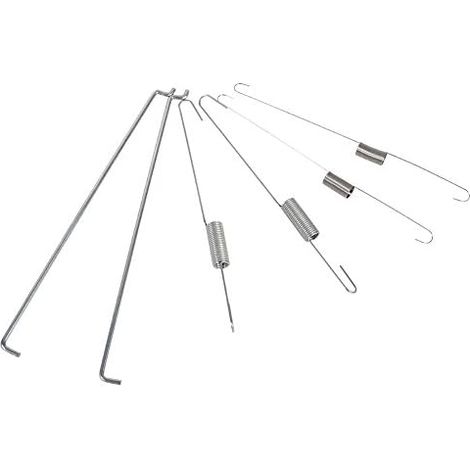 Ressort Carburateur Ressort Traction Lot de 6 Ressorts de Retour d'accélérateur pour carburateur GX140 GX160 GX200 5,5 6,5 (1/5)