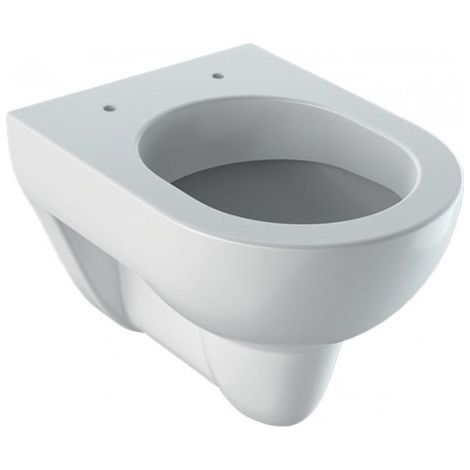 WC suspendu compact Geberit – Avec bride standard – Dimensions 350x340x480 mm – Volume 6/5l – Montage mural pour petites salles de bain – Renova (1/7)