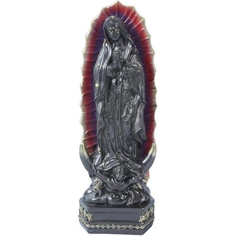 Religiöse Statue, Figur der Jungfrau von Guadalupe, christliche Dekoration