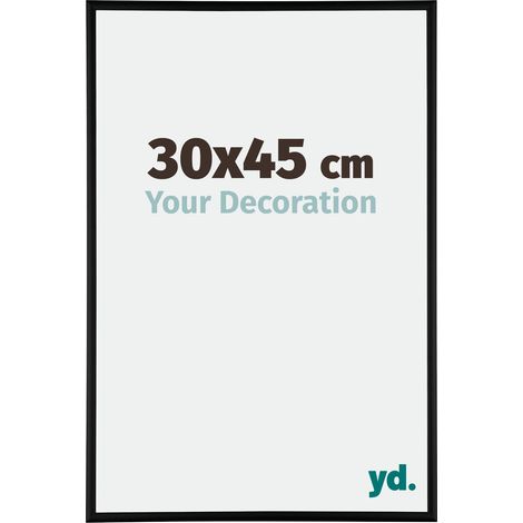 yd. - Cadre photo 30x45 - Noir Mat - Aluminium - Kent (1/5)