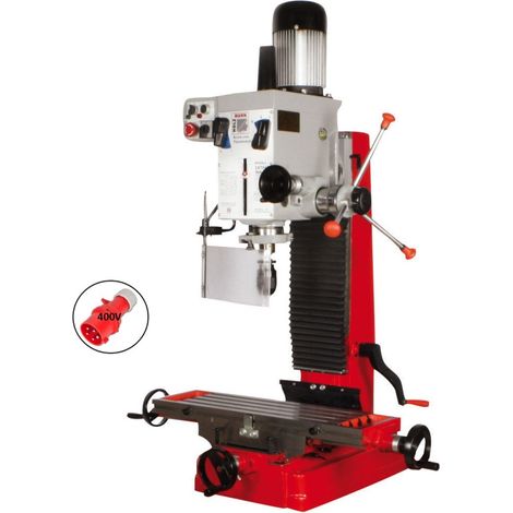 Trapano fresa da banco ad ingranaggi Holzmann zx7045 400v