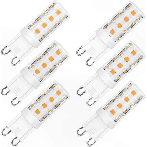 Ampoule G9 LED Blanc Chaud 3W Culot Bi-Pin 220V Variateur 2700K Lot de 6 (1/5)