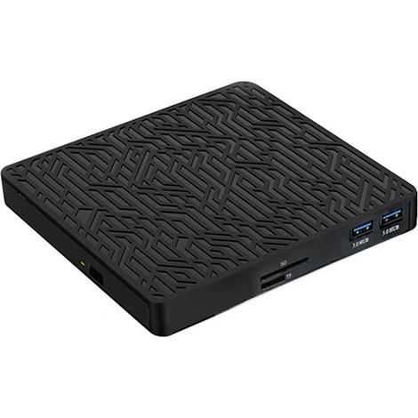 Lecteur Blu-ray externe, lecteur Blu-ray portable avec interface USB 3.0 Type-C, lecteur Blu-ray multifonctionnel compatible avec les ordinateurs portables MacBook Pro.