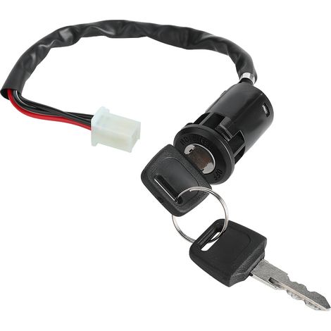 Contacteur d'allumage 4 fils avec clé pour TaoTao 50/70/90/110/125/150/200/250CC (1/3)