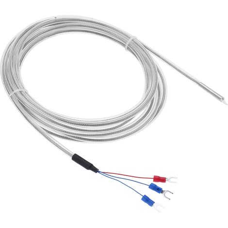 PT100 Thermoelement 3-Draht-Sensor Wasserdicht Korrosionsbeständig (1/5)