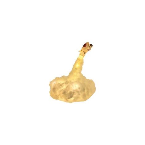 Lampe fusée imprimée en 3D à LED, cadeau d'anniversaire pour enfants, décoration d'intérieur, USB Maison et jardin Figurines 1 ensemble de lampes fusées DIY