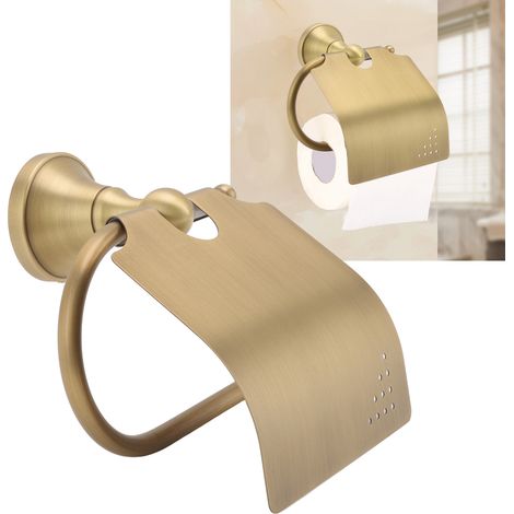 Porte-papier essuie-tout mural ou pour placard de cuisine, porte-papier toilette pour salle de bain, boîte à papier toilette murale, accessoires de salle de bain (1/5)