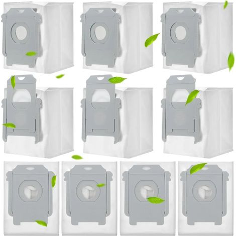 10 sacs à poussière pour robot iRobot Roomba i7/i3/i4/j7/s9/i8+/i6 (1/5)