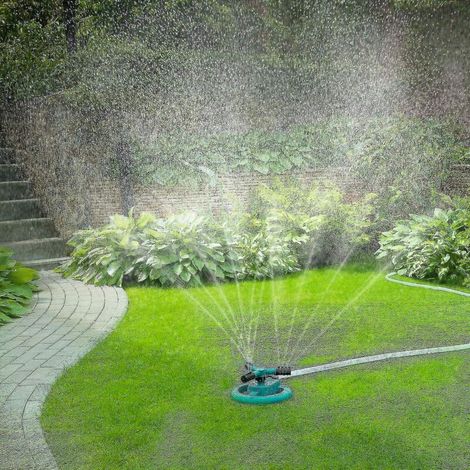 360 Grad verstellbarer, drehbarer Garten-/Rasensprenger (1/4)